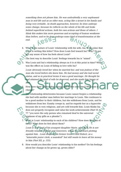 Questions to Think About While Reading