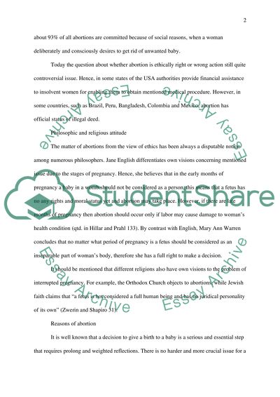 Analysis of Abortion Theme in Literature