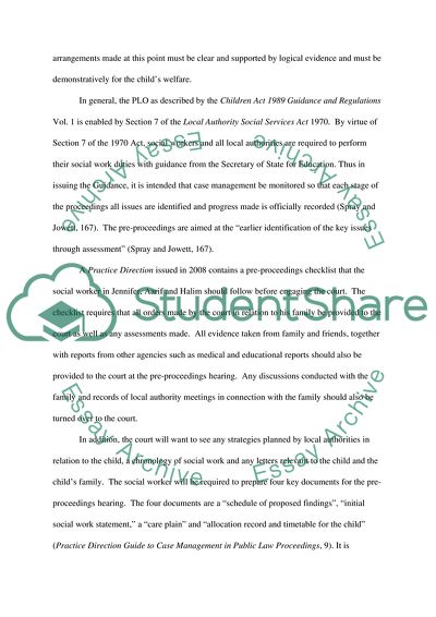 Social Work with Children and Families