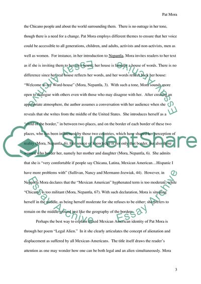 Mexican-American Literature: Pat Mora