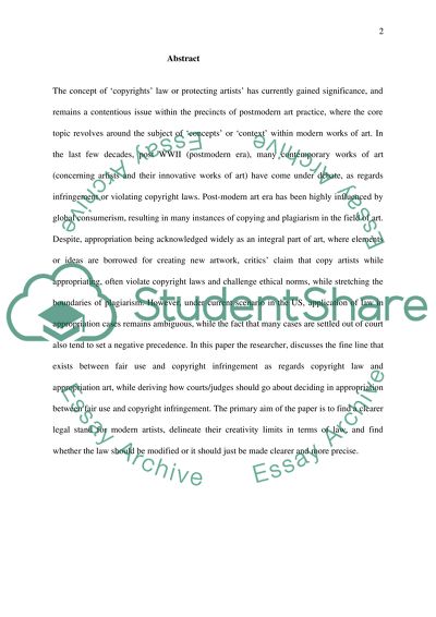 Concept of Copyrights Law or Protecting Artists