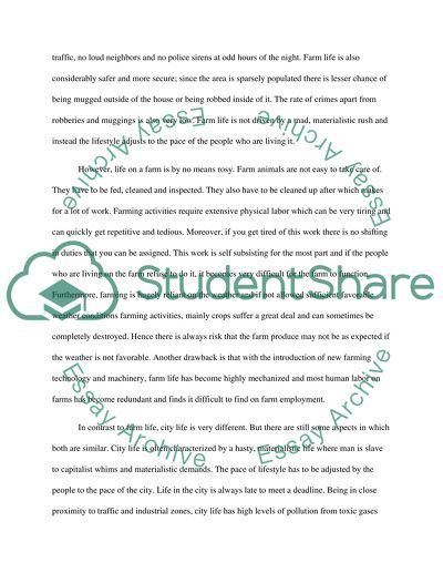 Compare and Contrast Paper