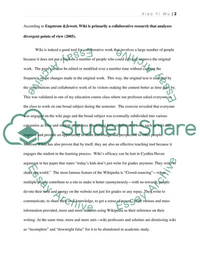 Using Wikis, Blogs and Google Docs