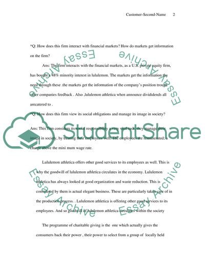 The Separation between Management and Ownership