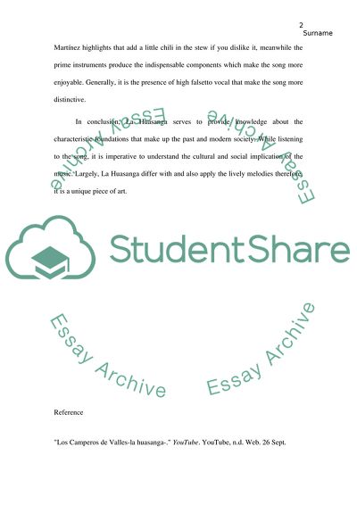 The Song La Huasanga by Los Camperos de Valles