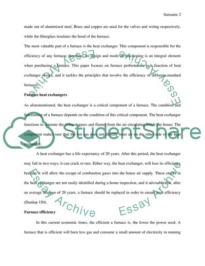 Principles of Heat Transfer: Gas Furnaces