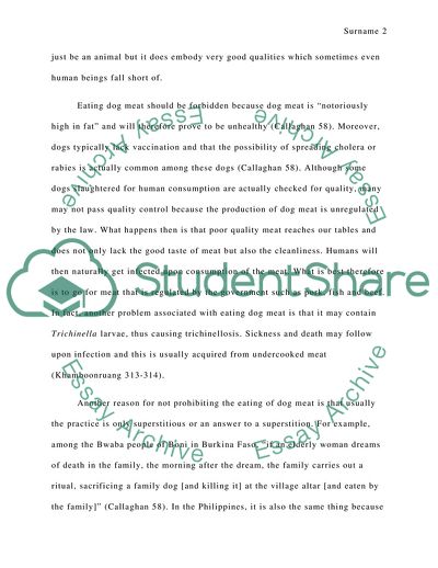 Eating Dog Meat in Asian Countries