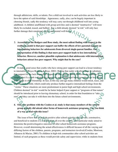 Psychology Assignment Questions