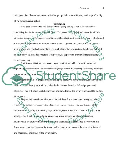 Group Development Application