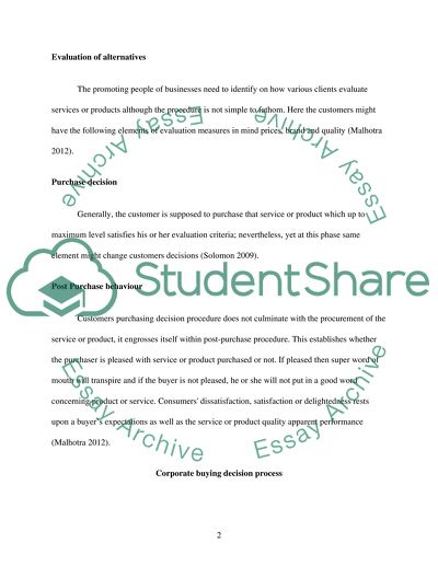 Consumer Behaviour and research