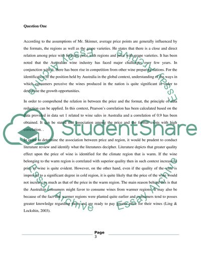 Market Information and Analysis