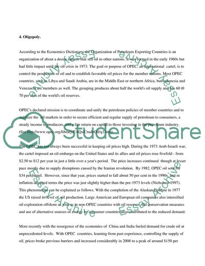 BUS305, Competitive Analysis and Business Cycles Mod 3 Case Assignment