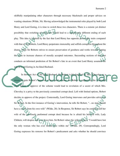 Rotating the Dandies in Oscar Wildes Texts