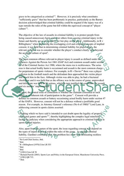 Consent to Physical Harm Based on Logical Principles