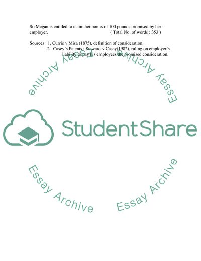 Employers Liability to Pay Employees the Promised Consideration