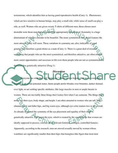 Human Behavior: Mate Selection