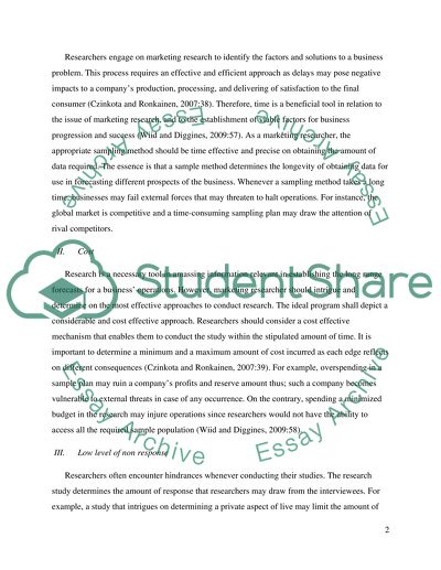 The Benefits of Sampling