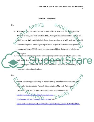 CIS 312 7,8,9 questions