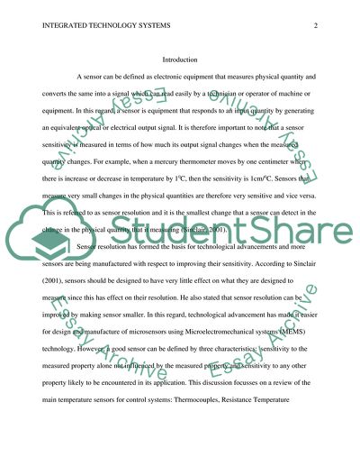 Integrated Technology Systems