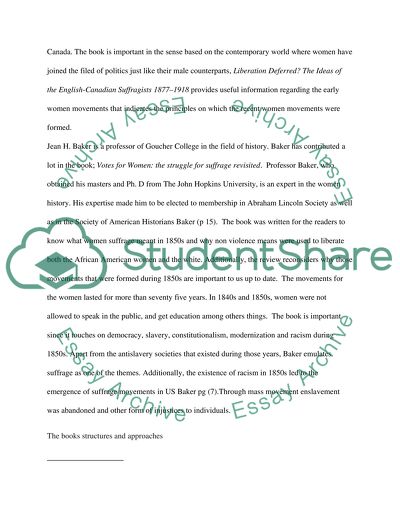 Struggle for Suffrage and Women Empowerment