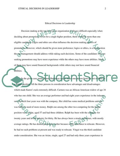 Moral and Ethical Problems in Company Management