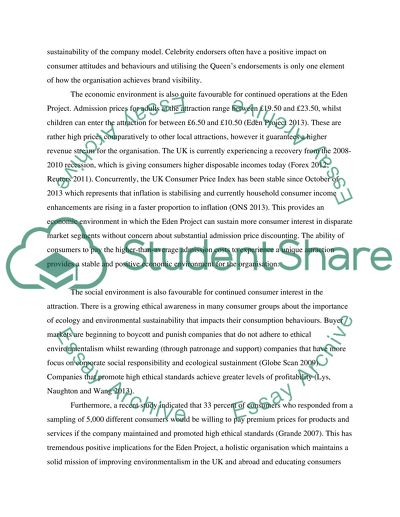 Environmental Analysis of the Eden Project