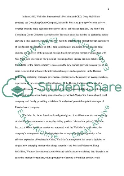 Wal-Mart Starts Seeking Acquisition Partners on the Post-Soviet Union Market