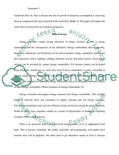 Energy Is an Essential Good