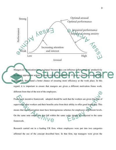 Economic Theory of Motivation