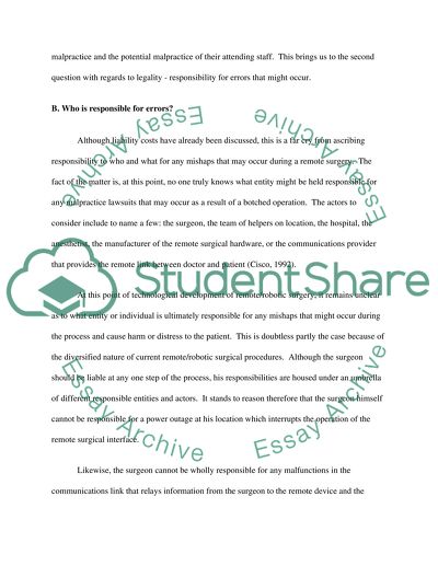 Remote and Robotic Surgery