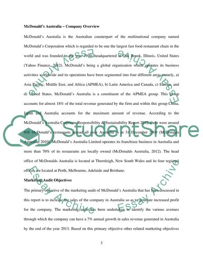 Fast Food in Australia