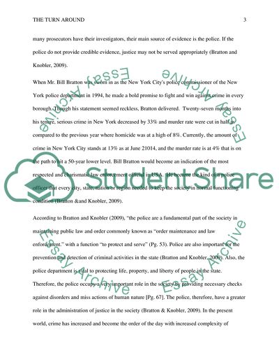 The Turnaround How Americas Top Cop Reversed the Crime Epidemic