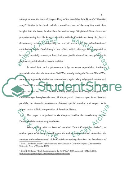 Did Slaves Fight with the Confederate Army against the North