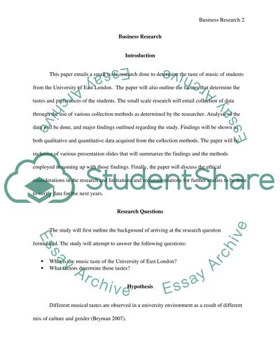 What Is the Music Taste of the University of East London