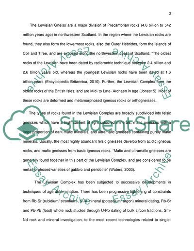 How old are the rocks of the Lewisian Complex in NW Scotland, and how do we know
