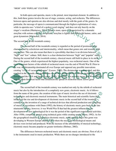 High and Popular Types of Music