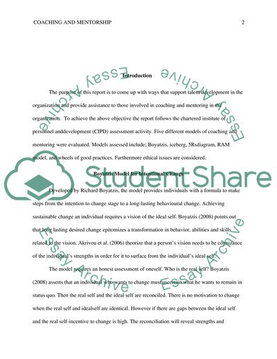 Talent Development in the Organization