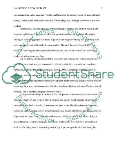 Implications of Launching a New Product Internationally