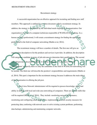 HR Strategic Planning: Mod3 DISCUSSION