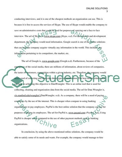 Online Solutions of Carlstron Inc