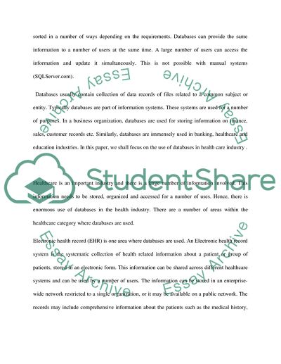 How Are Databases Used in Organisations