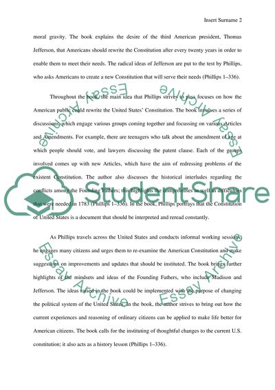 Jeffersons Brew for a True Revolution by Christopher Phillips