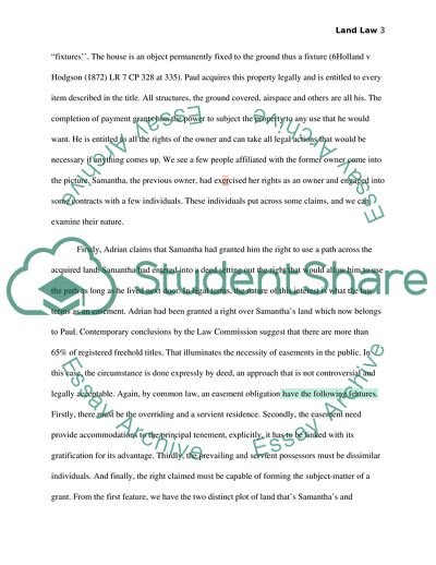 Nature of the Interests Claimed on Pauls Acquired Property and Why They Are Bound on the Property