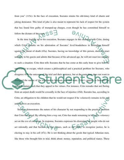 The trial and death of socrates (book by Plato)