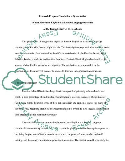 Impact of the new English as a Second Language Curricula