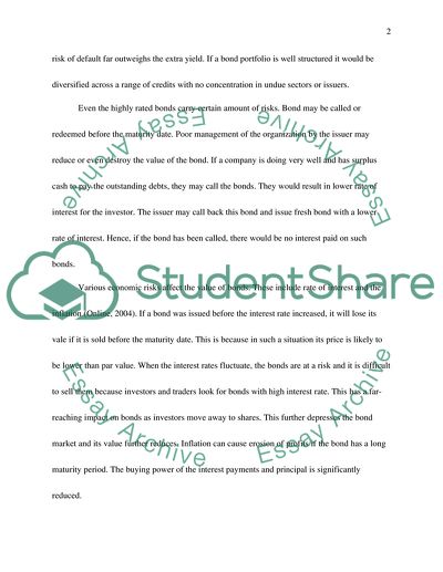 Analysis of International Bond Fund
