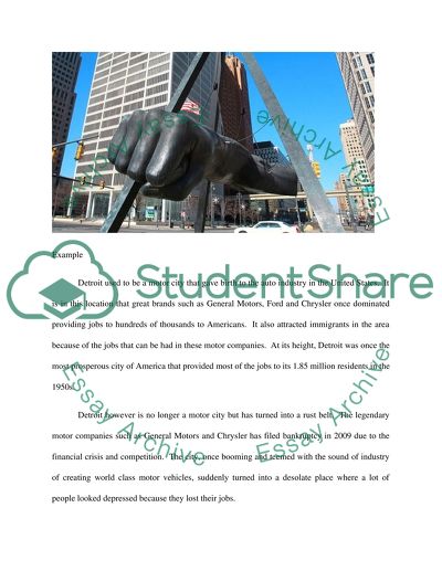 Rust Belt and Detroit City