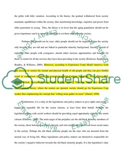 Ageism and The Aging Population