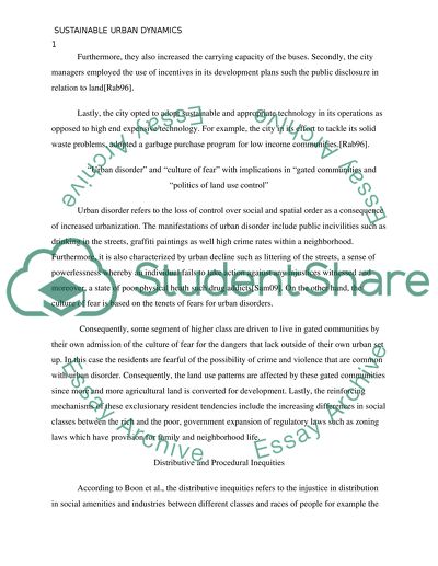 Urban dynamics definition image