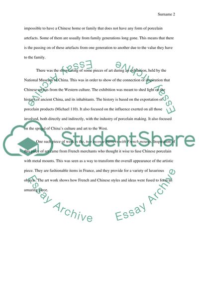 The Combination of Chinese and Western Art